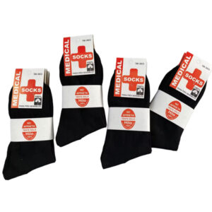12 Calcetines 100% algodón Antibacterias